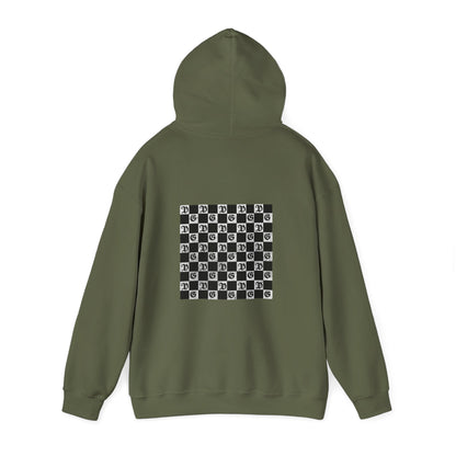 Damnaged Checkers Hoodie